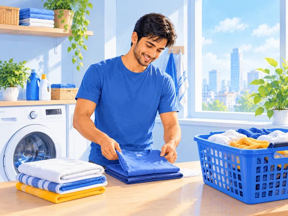 Laundry, garment washing, and ironing services
